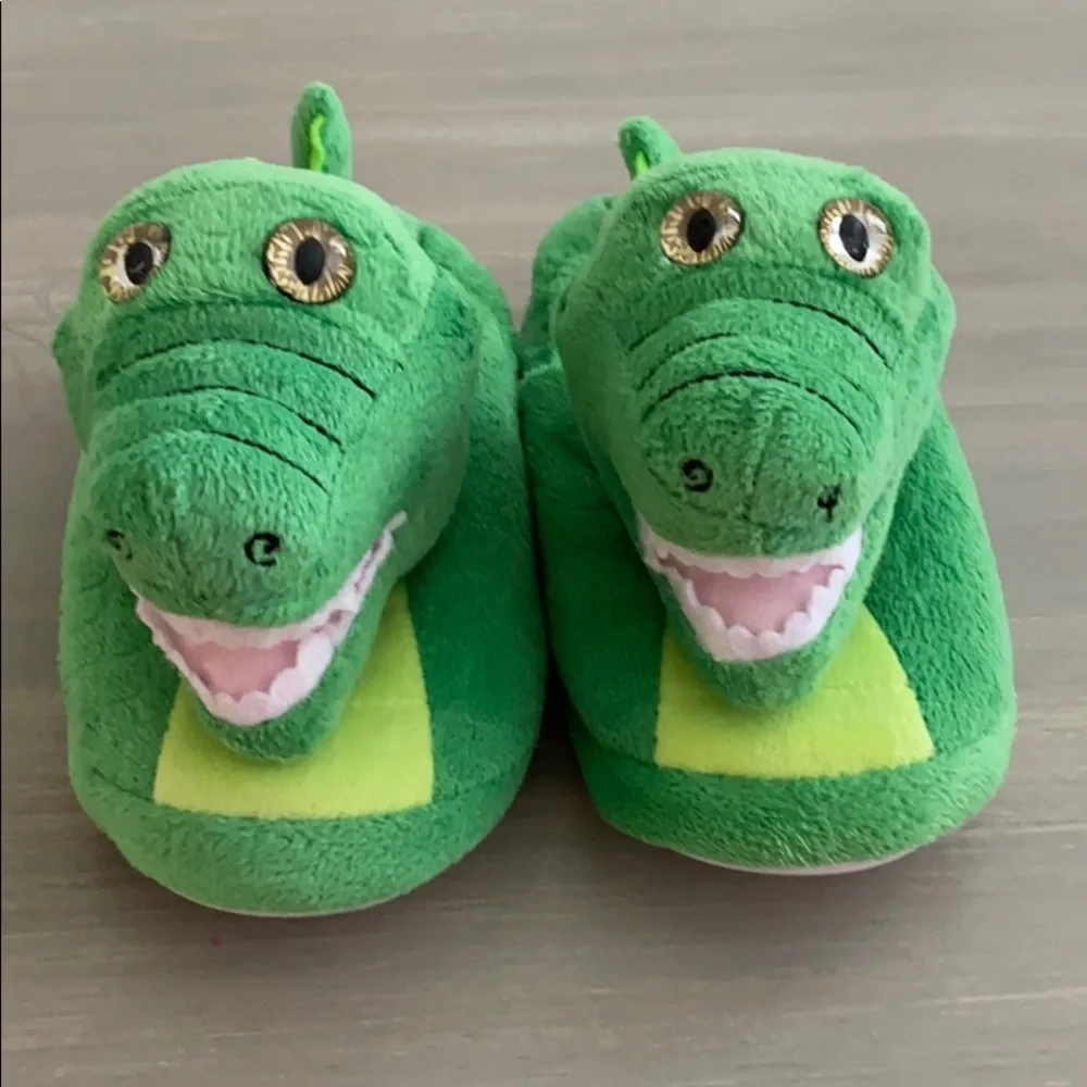 Build A Bear Alligator Slippers